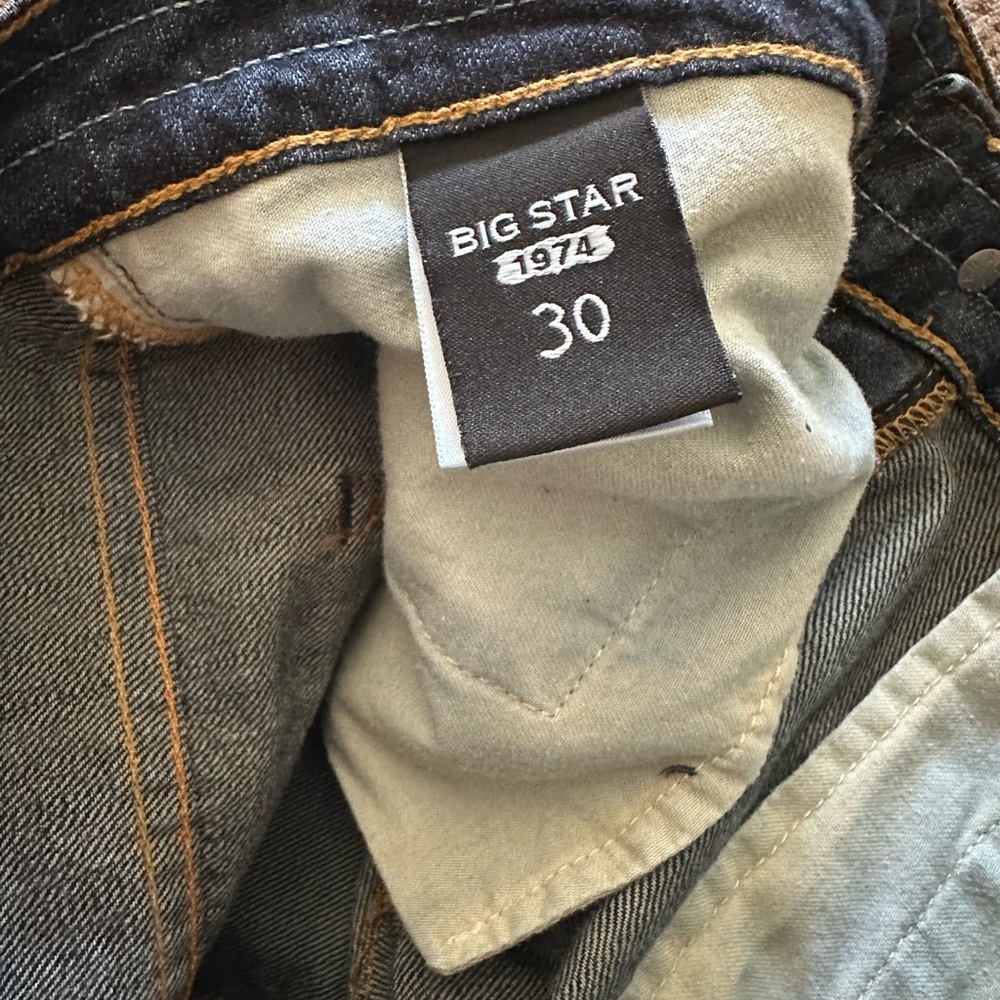 Women’s size 30 Big Star Jeans Joey boyfriend style